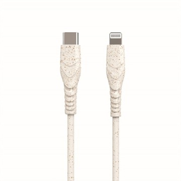 BIOnd Kabel przewód USB-C/Lightning 3A Eco-friendly recykling 2m