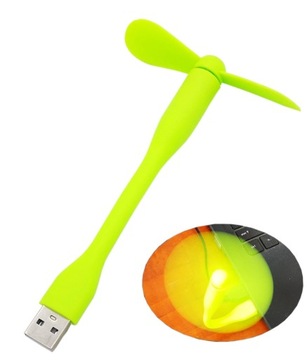Wiatraczek silikonowy USB wentylator wiatrak