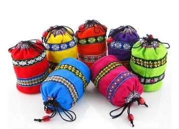 СУМКА ЭТНО, круглое дно, 12х13см.