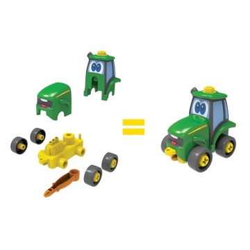 Мини-трактор TOMY John Deere Build Johnny 47208