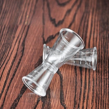 ПЛАСТИКОВЫЙ ДВОЙНОЙ МЕРНЫЙ СТАКАН | ОЧЕНЬ ПРОЧНЫЙ