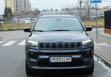 Jeep Compass II SUV Plug-In Facelifting 1.3 GSE T4 240KM 2021 Jeep Compass z Gwarancja 1.3Phev 240KM 4x4 Full Opcja 1.3 Hybryda Plug-in, zdjęcie 1