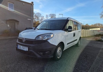 Fiat Doblo IV 2017 Fiat Doblo 1.3 95KM 2 x Otwierane Boczne Drzwi Maxi El. Szyby Lusterka PDC
