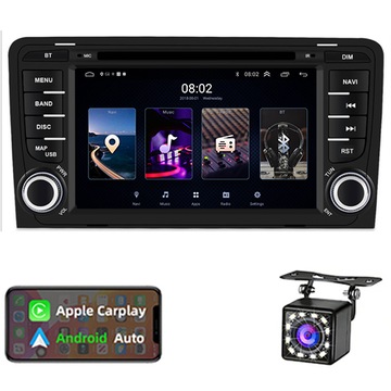 RADIO NAWIGACJA AUDI A3 8P 2003-2012 ANDROID 2GB 32GB CARPLAY