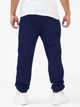 МУЖСКИЕ СПОРТИВНЫЕ БРЮКИ JIGGA WEAR CROWN RIBBED Темно-синие M