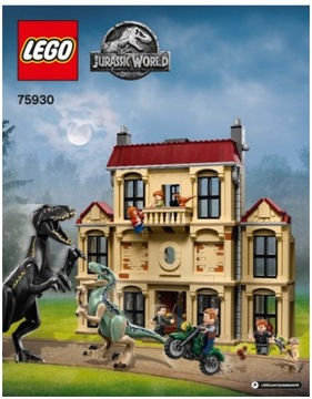 LEGO instrukcja Jurassic World 75930