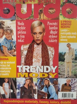 Burda Moda Piękno Relaks 1 / 1998 Wykroje