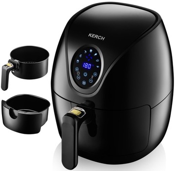 FRYTKOWNICA BEZTŁUSZCZOWA FRYTOWNICA KERCH EASY AIR FRYER 4L 1500W