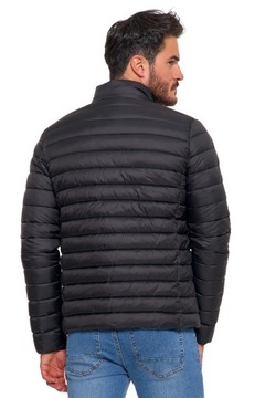 ПУХОВИК МУЖСКИЙ СТЕГАНЫЙ ПЕРЕХОДНЫЙ МОДНЫЙ БЕЗ КАПЮШОНА ВЕСНА MORAJ XL