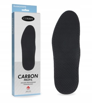 Wkładki z węglem aktywnym CORBBY CARBON PROFIL 37