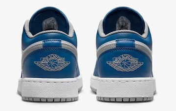 Buty Nike Air Jordan 1 Low Niebieskie Białe 38
