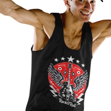 TANK TOP HORROR/ROCK ROCKABILLY ROCK N ROLL