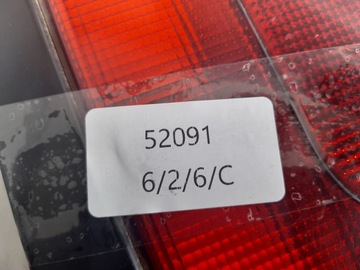 PEUGEOT 806 SVĚTLO PRAVÁ ZADNÍ VÍKO KUFRU