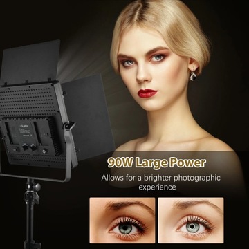 660 Pro, 90 Вт, двухцветный заполняющий светильник для фотографии, 3200–5600K
