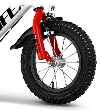 ДЕТСКИЙ ВЕЛОСИПЕД BMX 12 ДЮЙМОВ, КОРЗИНА ДЛЯ ВЕЛОСИПЕДА, БУТЫЛКА, КОЛЕСА, ОСВЕЩЕНИЕ, СВЕТОДИОДНАЯ НАПРАВЛЯЮЩАЯ