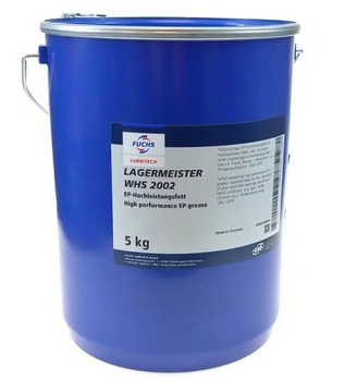 SMAR BIAŁY LITOWY EP FUCHS LAGERMEISTER WHS 2002 5kg PLASTYCZNY