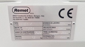 REMET LS3 V Шлифовально-полировальный станок для металлографической подготовки - Б/У