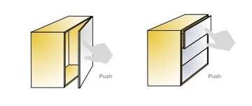 TITUS PUSH LATCH 4x мебельный бампер