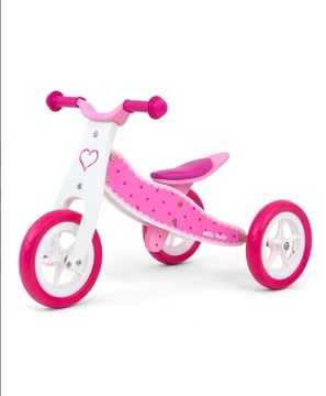 Автомобиль 2в1 Look Hearts Milly Mally Balance Bike