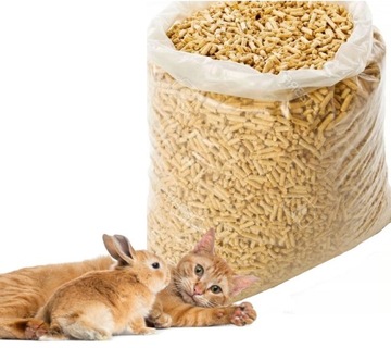 ŻWIREK DREWNIANY DLA KOTA ŚWINKI KRÓLIKA 15kg