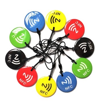 Брелок NFC TAG nTag213 RED