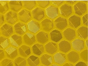 ЖЕЛТАЯ СОТОВАЯ СВЕТООТРАЖАЮЩАЯ ЛЕНТА ДОБАВЛЕНА В