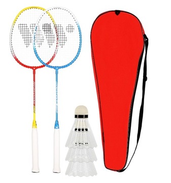 WISH RACKETS НАБОР ДЛЯ БАДМИНТОНА, КРЫШКА