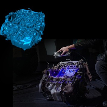 Skaner 3D Creality CR-Scan Raptor laser niebieski + podczerwień