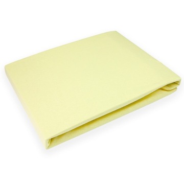 Prześcieradło nieprzemakalne 60x120cm JERSEY krem