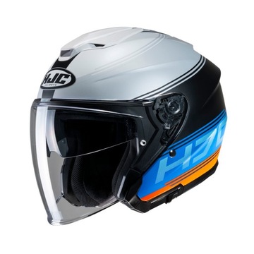 Kask motocyklowy OTWARTY HJC I30 MAT GREY ORANGE M