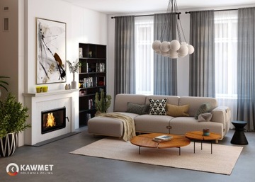 Дровяная каминная топка KAWMET W16 16,3 кВт ECO