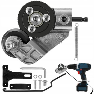 Ручные ножницы по металлу Адаптер для дрели Адаптер для резки листового металла толщиной 15 мм.