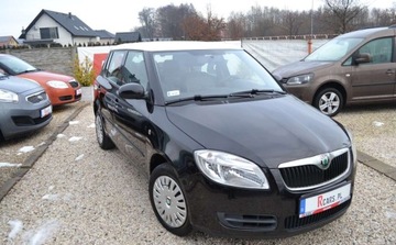 Skoda Fabia II Hatchback 1.4 i 16V 85KM 2008 Skoda Fabia bezwypadkowa - Climatronic - auto zarejstrowane 1.4 Benzyna, zdjęcie 10