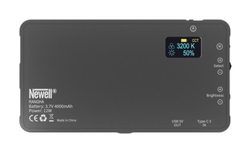 Светодиодная лампа Newell RGB-W Rangha + мини-штатив