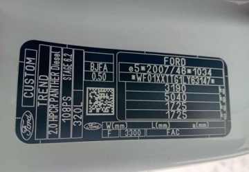 Ford Tourneo Custom I 2021 Ford Tourneo Custom Ford Tourneo Custom 2.0 Diesel 170KM, zdjęcie 29