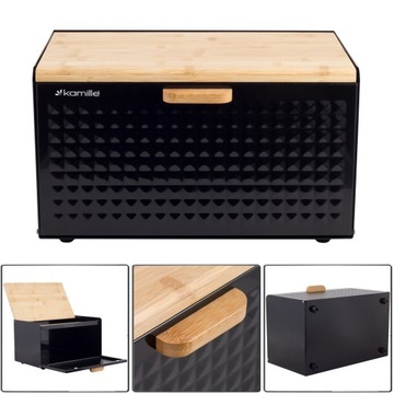 ХЛЕБОПЕКАРЬ, СТАЛЬНОЙ КОНТЕЙНЕР ДЛЯ ХЛЕБА, ХЛЕБ КАМИЛЛА