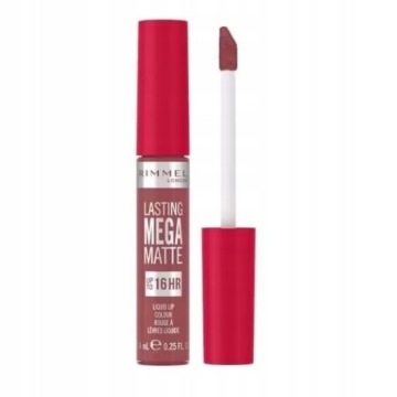 RIMMEL SZMINKA W PŁYNIE LASTING MEGA MATTE 210 ROSE & SHINE