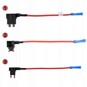 3 адаптера предохранителя, байпасный адаптер + 3 предохранителя