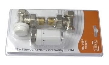 ZESTAW TERMOSTATYCZNY GOSHE 1/2 KĄTOWY KIRA