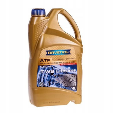 Olej przekładniowy Ravenol T-WS Lifetime 4L
