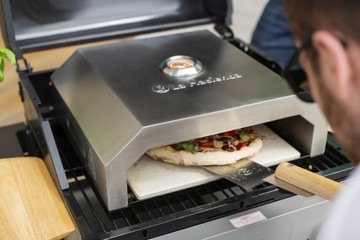 ПЕЧЬ ДЛЯ ПИЦЦЫ (серебряная) САДОВЫЙ гриль