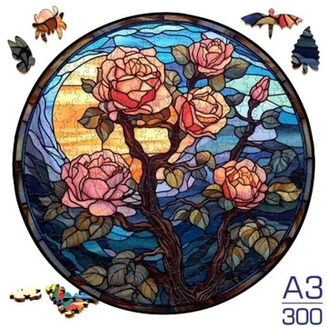 Sunflower Butterfly Jigsaw Wood Puzzle, Difficult To Play Irregular Animal