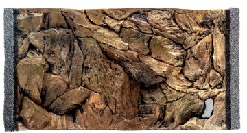 TŁO STRUKTURALNE 3D DO AKWARIUM 60x30cm STANDARD