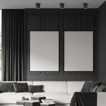 OPRAWA SUFITOWA NATYNKOWA HALOGENOWA TUBA LAMPA LED 1XE27 SPOT DUŻA