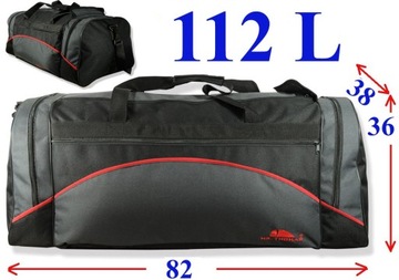 TORBA TURYSTYCZNA pojemność 112L długość 82 cm DUŻA PAKOWNA POLSKA MOCNA