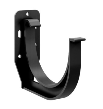 HAK UCHWYT RYNAJZA DOCZOŁOWA PVC 150 mm CZARNY