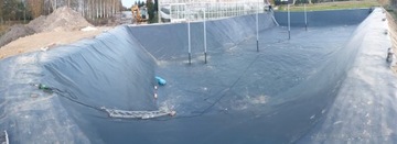 Плёнка для пруда типа EPDM 1,1 мм.