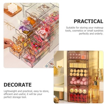 НАСТОЛЬНЫЙ ШКАФ С ПРОЗРАЧНЫМ ЯЩИКОМ