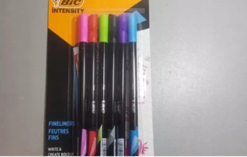 BIC CIENKOPISY INTENSITY FINE MIX RAINBOW 6 KOLORÓW