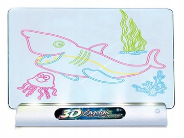 ВОЛШЕБНАЯ 3D ДОСКА ДЛЯ РИСОВАНИЯ ДЛЯ ДЕТЕЙ